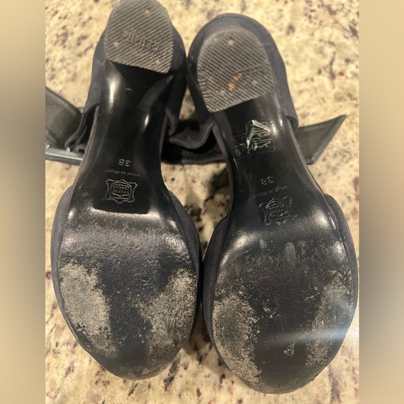 Pierre Hardy Navy Blue Heels - Picture 7 of 11